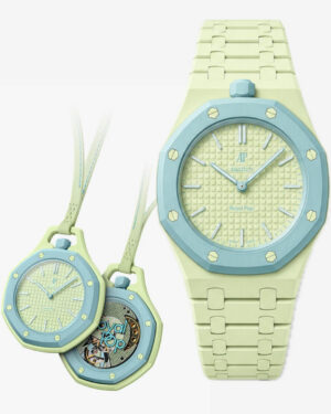 Bracelet Royal Pop Vert Pastel – Biocéramique